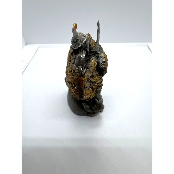 Franklin Mint Chief Joseph Pewter Sculpture by Jim Ponter 1982 Box Booklet Vinta - Picture 10 of 16